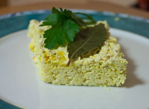 Gedampftes Tofu (Tahu Kukus)