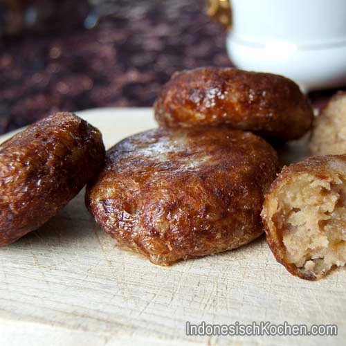 Kartoffel Perkedel (Frikadelle)
