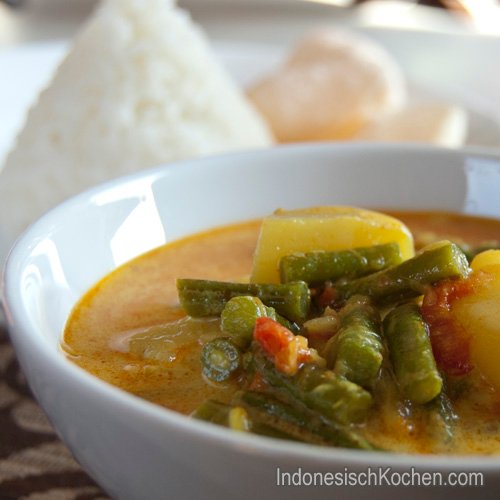 Sayur Bohnen Kartoffeln