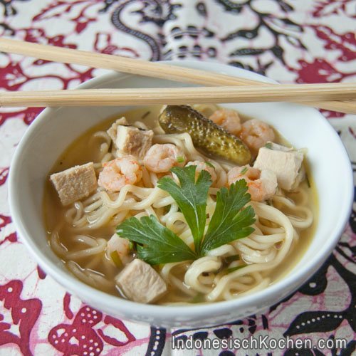 Mie Kuah (Indonesische Nudelsuppe)
