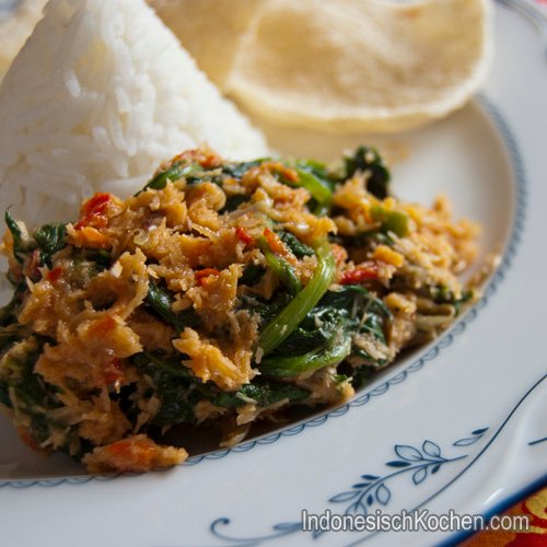 Urap-urap (Kokos-Salat)