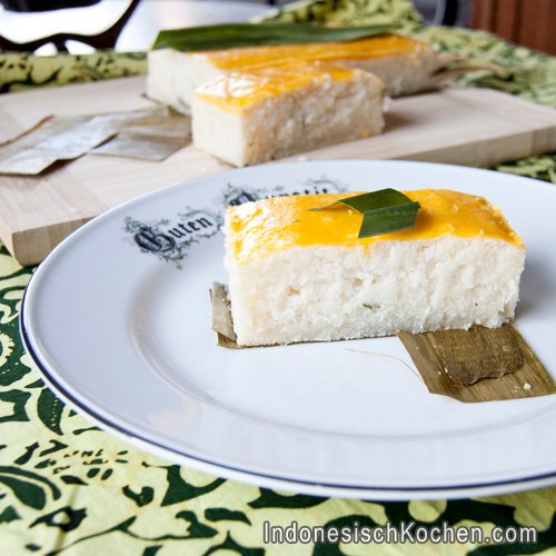 Wingko (Indonesische Kokoskuchen)