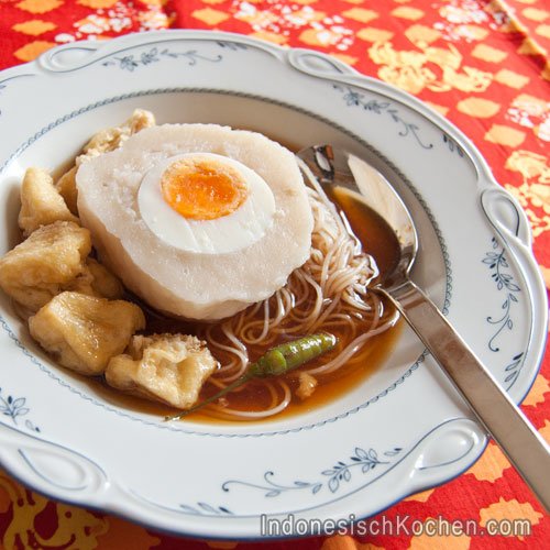 Pempek Rezept (Ei Fischbällchen)