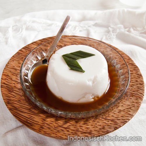 Reis Pudding mit Palmzucker Karamell
