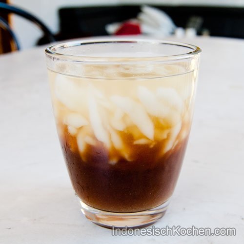 Indonesische Eis Spätzle (Es Cendol)
