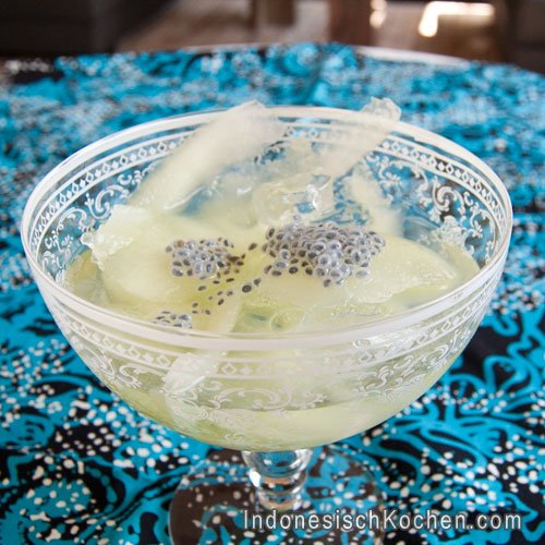 Cantaloup-Melone Eis