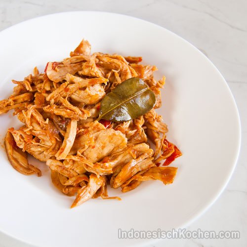 Hähnchen Stückchen (Ayam Suwir Kecap) - Image 1