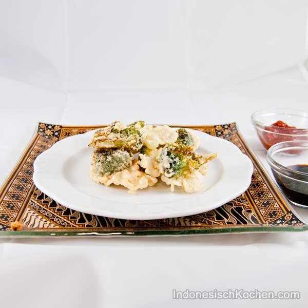 Knuspriger Brokoli indonesisch rezept