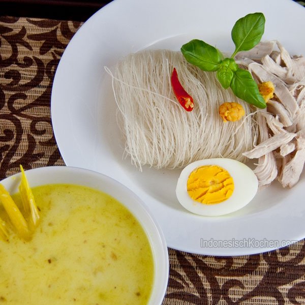 Laksa Jakarta (Glasnudelsuppe Typisch Jakarta) - Image 1