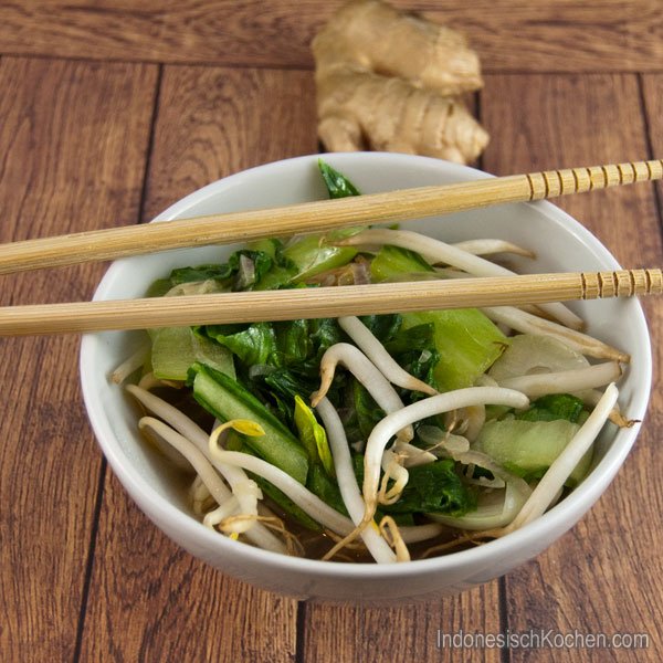 pak choi indonesisch kochen