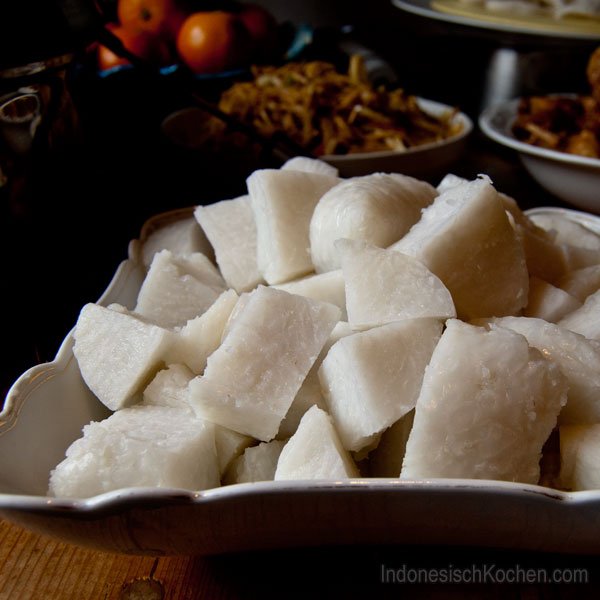 Gepresster Reis aus Reisbeutel (Ketupat Lontong) - Image 1