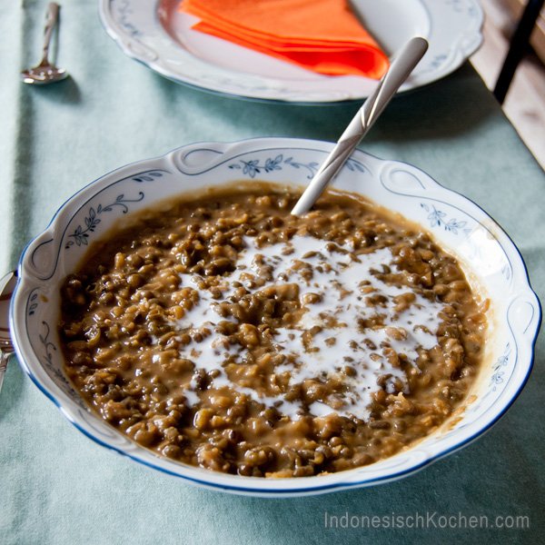Mungbohnen Süße Brei (Bubur Kacang Hijau) - Image 1