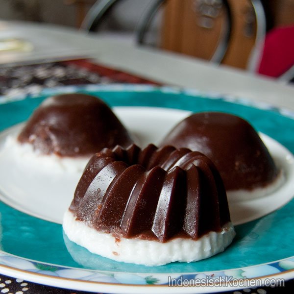 Reis pudding kue talam - Indonesisch Kochen