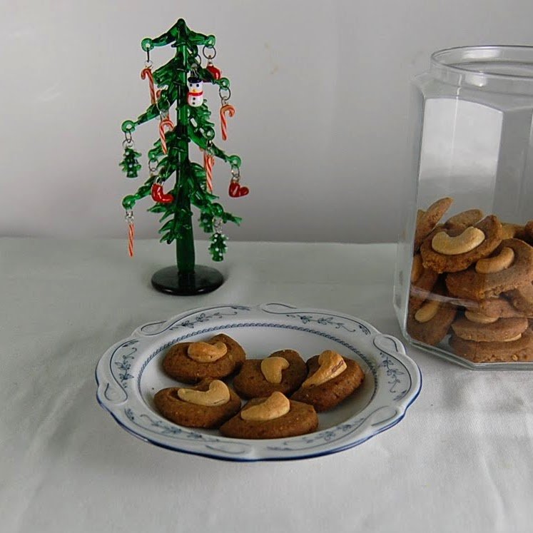 Kokoszucker Plätzchen mit Zimt und Cashew - Image 1