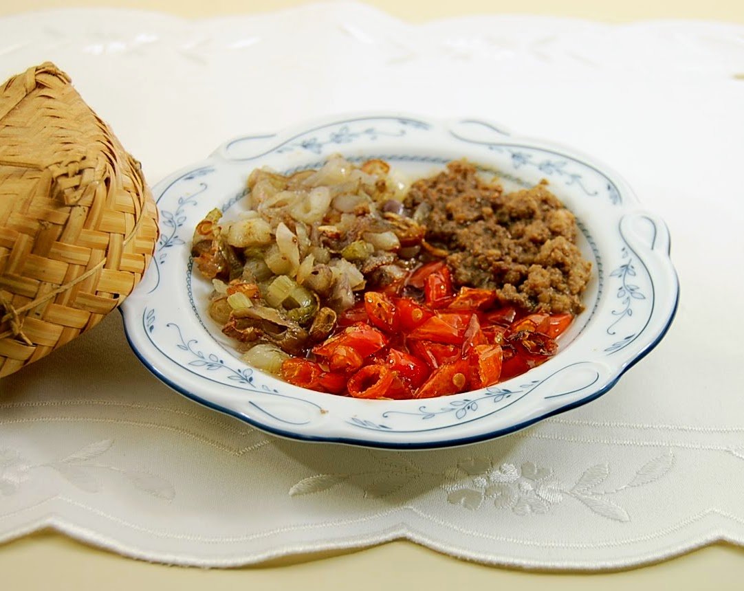Balinesisch Sambal Oelek mit Garnelenpaste