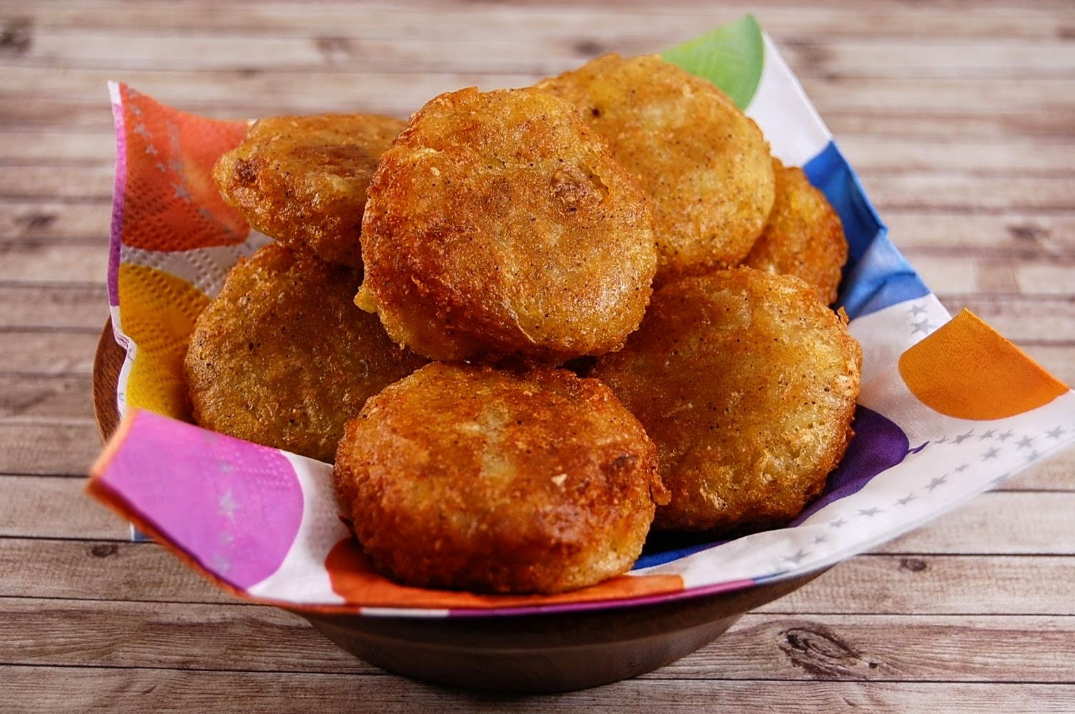 Vegane Kartoffeln Frikadelle indonesisch