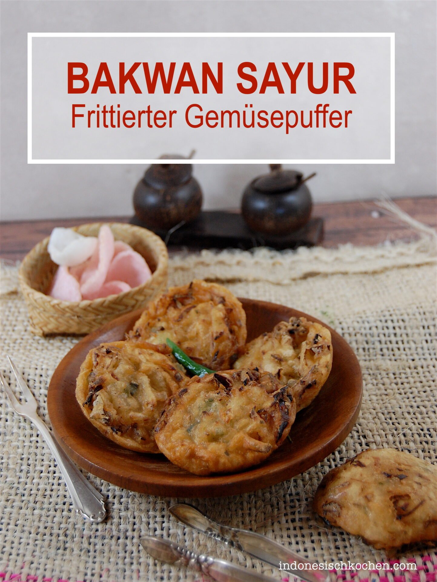 Bakwan, Frittierter Gemüsepuffer - Image 1