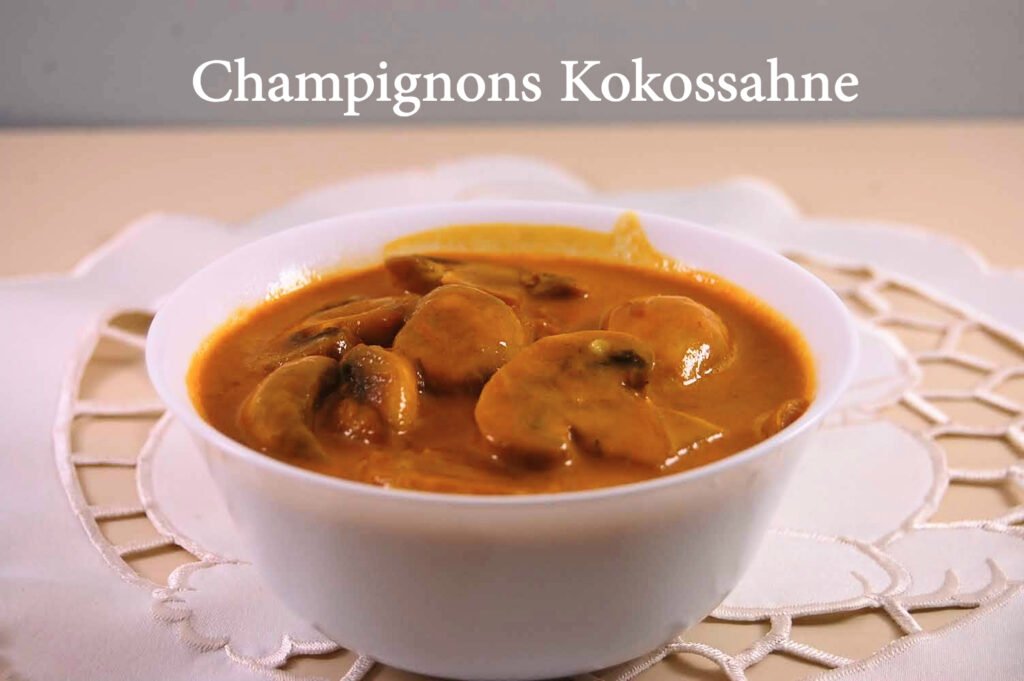 Rezept Champignons Kokossahne Indonesisch kochen
