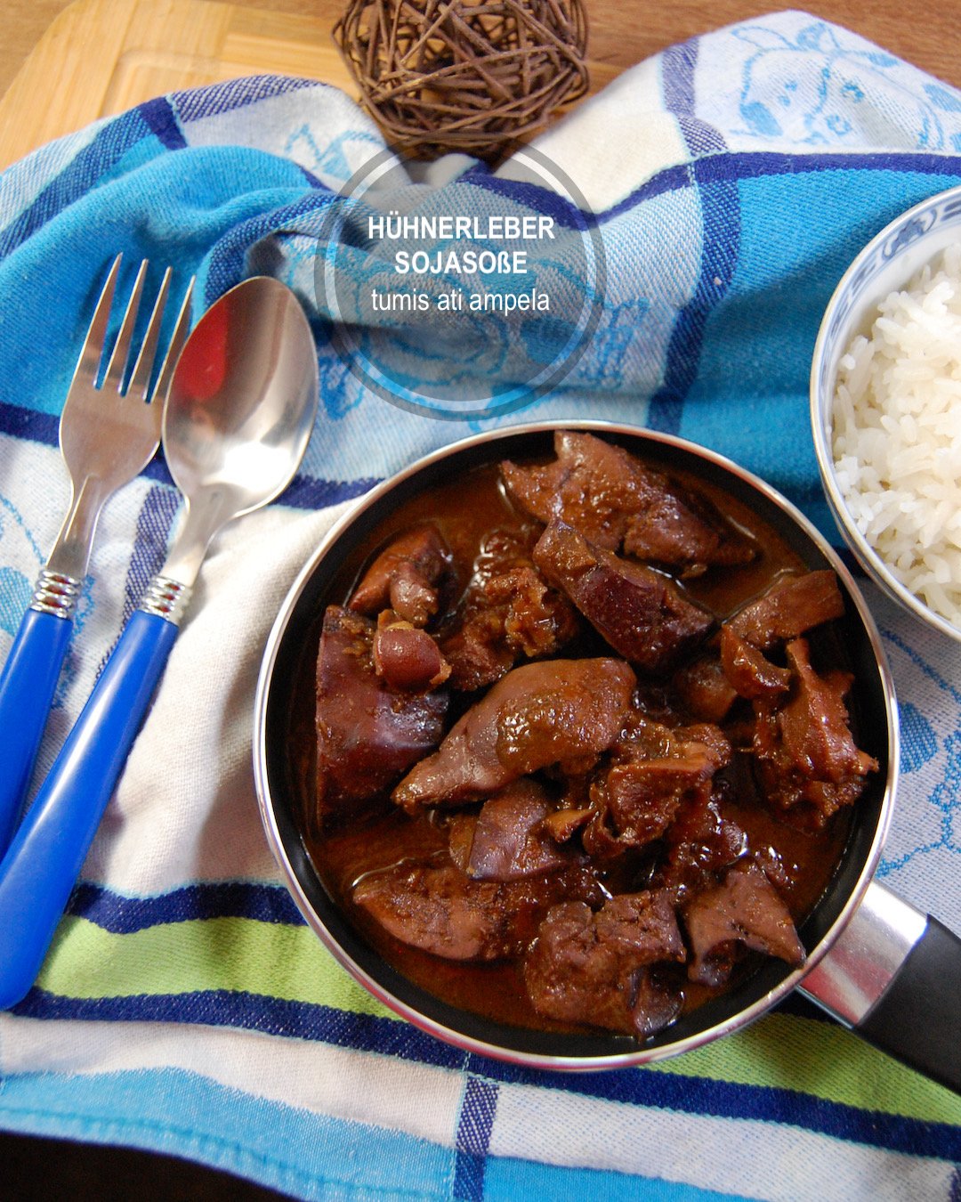 Rezept Hühnerleber Asiatisch mit Sojasoße