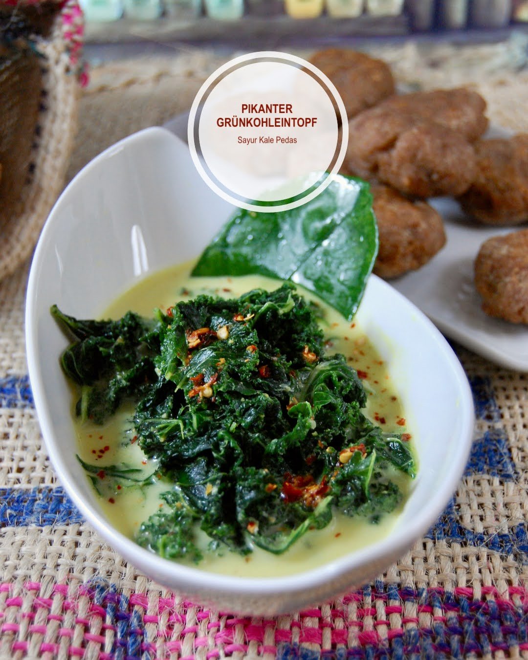 Pikanter Grünkohleintopf Asiatisch kochen
