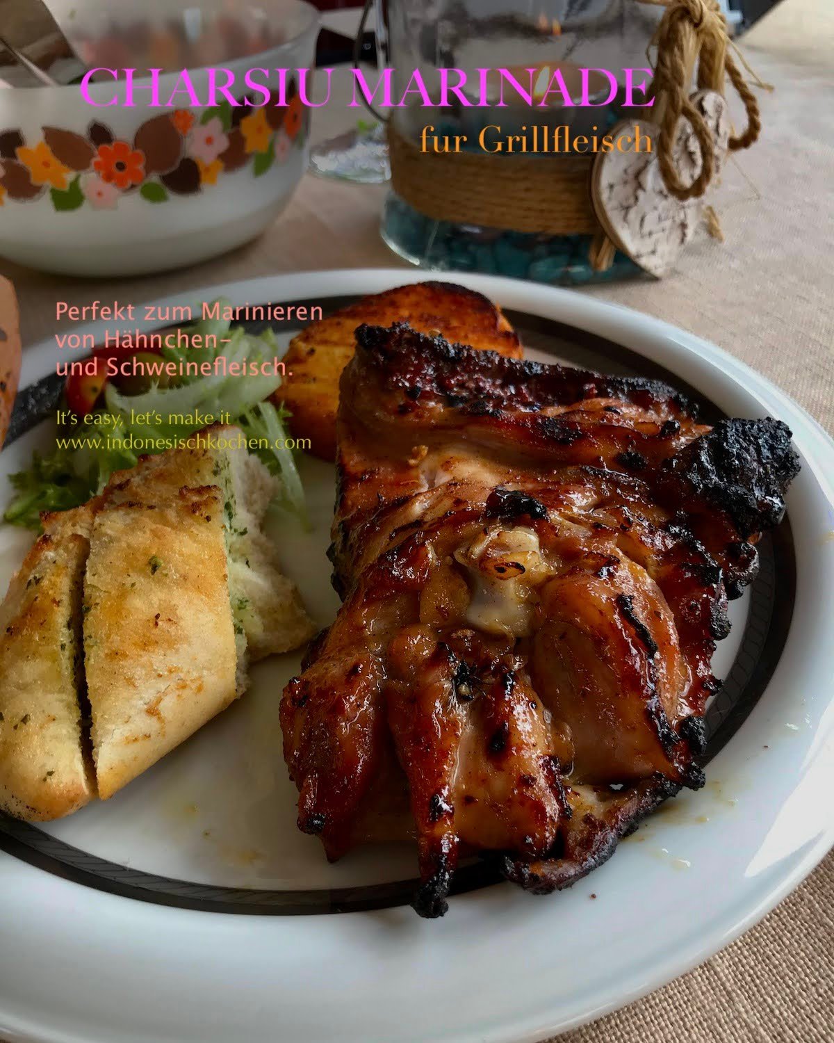 Char Siu Marinade für Hähnchen und Schwein Grillen - Image 1