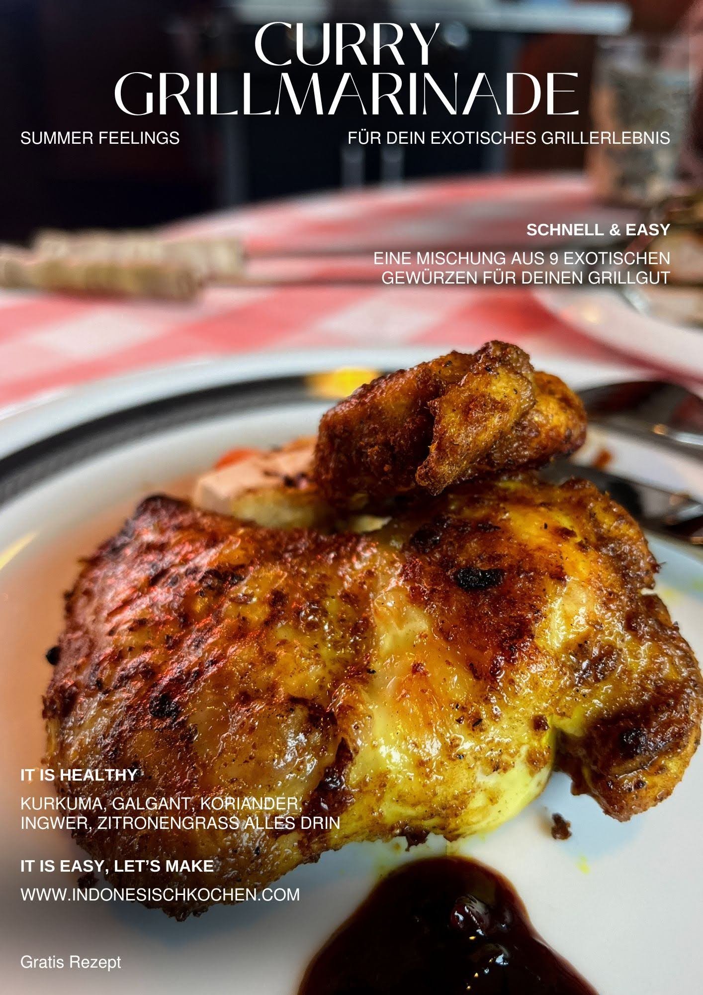 Bali Curry-Grillmarinade Schnell und Einfach