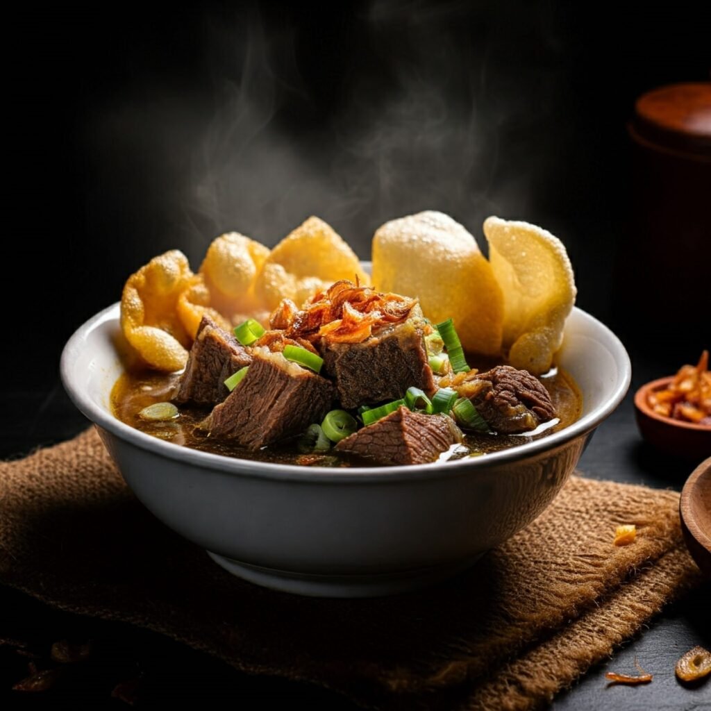 Exotische Rindfleischsuppe aus Makassar: Coto Makassar – Rezept und Reise in die Gewürzwelt Indonesiens
