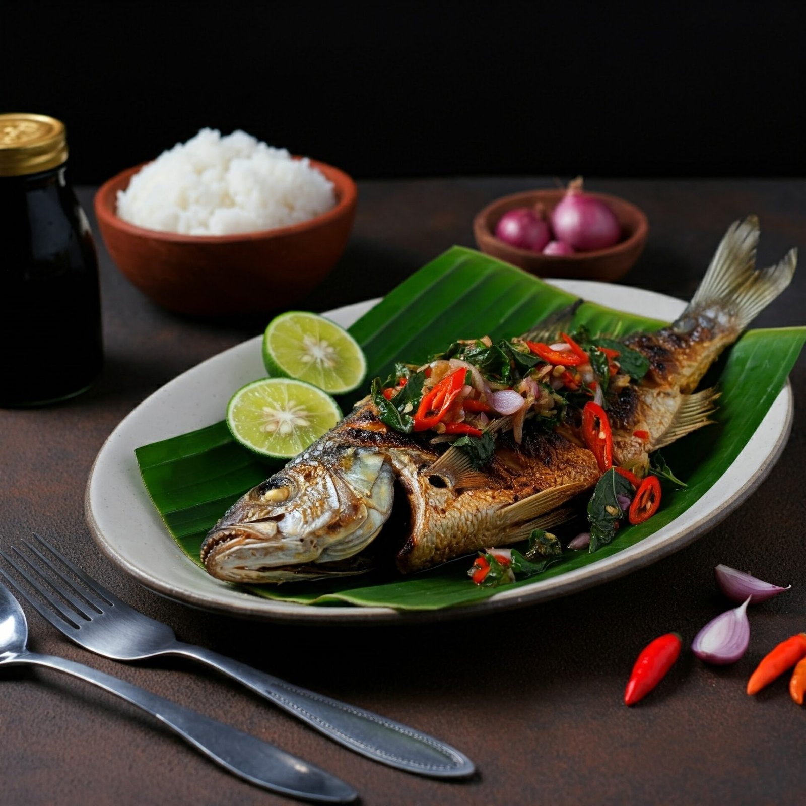 Geräucherter Fisch mit Colo-Colo: Ein Rezept von Molukken-Inseln