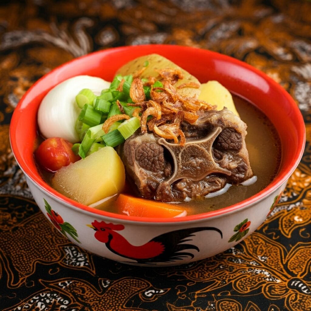 Sop Buntut: Javas aromatische Ochsenschwanzsuppe für Zuhause